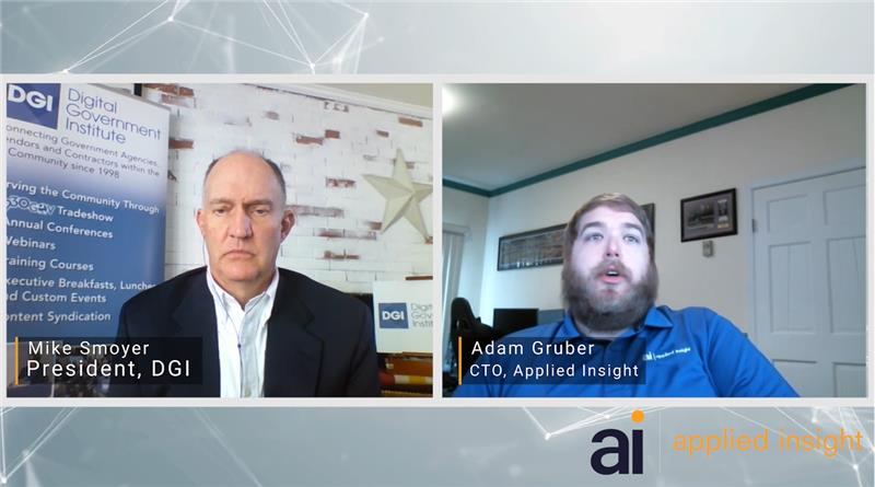 Applied Insight's Interview at Digital Government Institute's Cloud Summit 2020